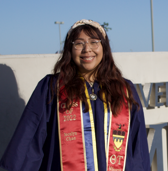 Jocelyn Chan Graduation Picture at UC Merced